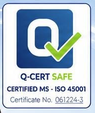 Marchio Q-Cert Safe, certificazione ISO 45001